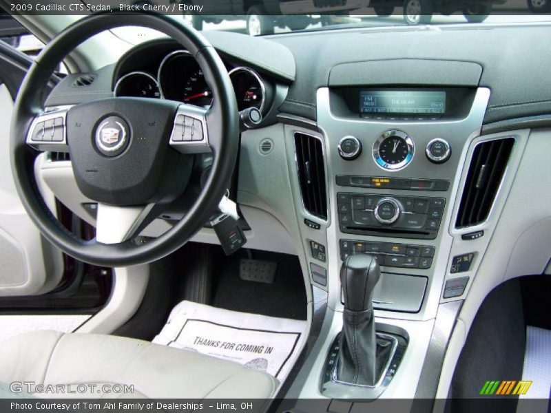 Black Cherry / Ebony 2009 Cadillac CTS Sedan