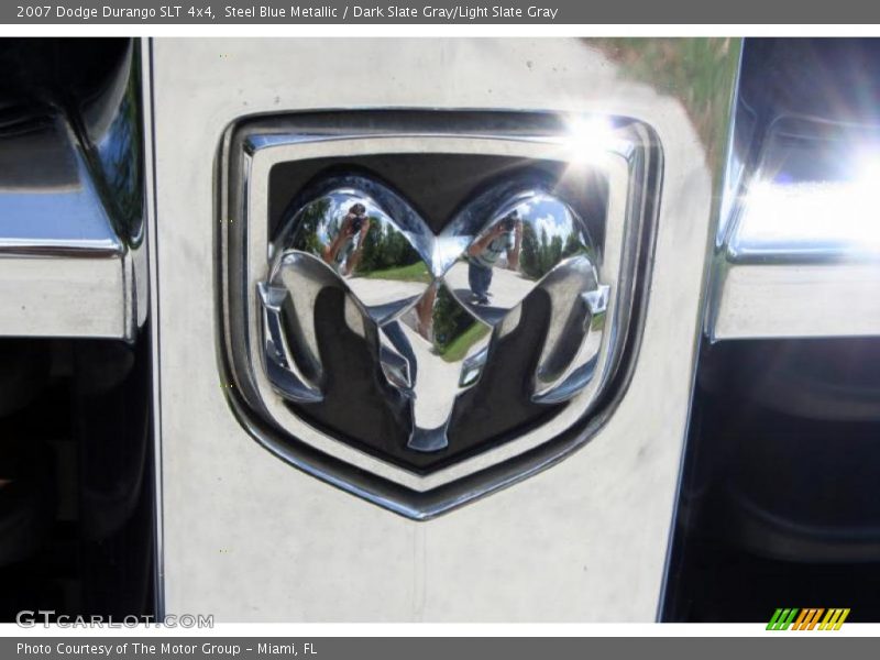 Steel Blue Metallic / Dark Slate Gray/Light Slate Gray 2007 Dodge Durango SLT 4x4