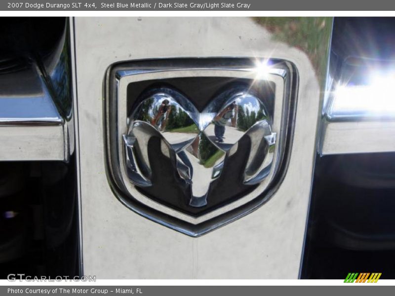 Steel Blue Metallic / Dark Slate Gray/Light Slate Gray 2007 Dodge Durango SLT 4x4