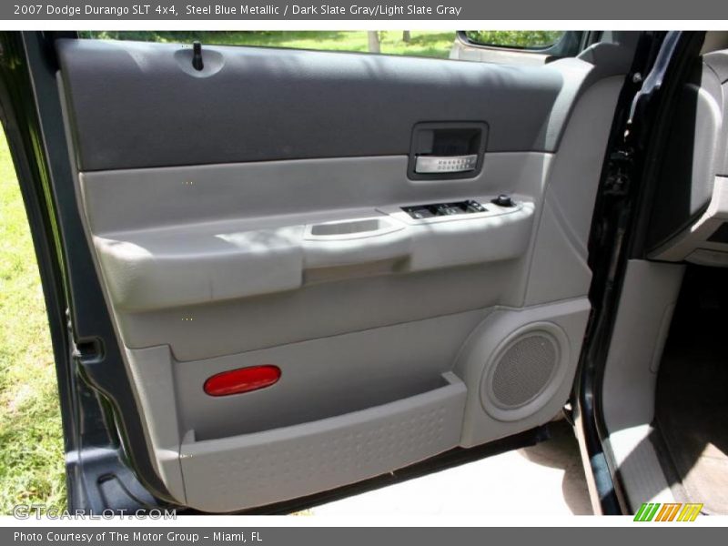 Steel Blue Metallic / Dark Slate Gray/Light Slate Gray 2007 Dodge Durango SLT 4x4