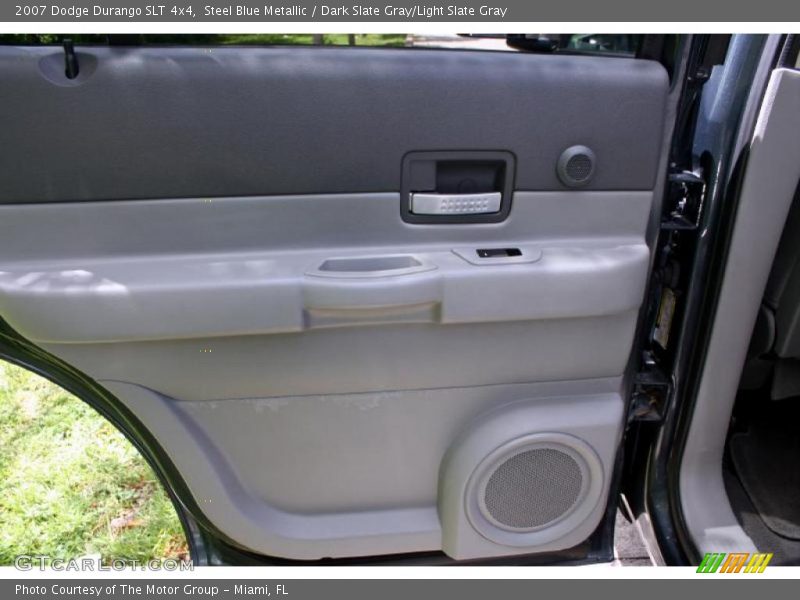 Steel Blue Metallic / Dark Slate Gray/Light Slate Gray 2007 Dodge Durango SLT 4x4