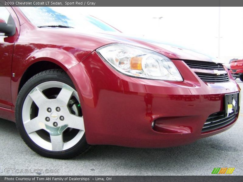 Sport Red / Gray 2009 Chevrolet Cobalt LT Sedan