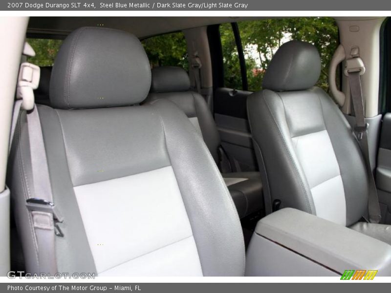Steel Blue Metallic / Dark Slate Gray/Light Slate Gray 2007 Dodge Durango SLT 4x4