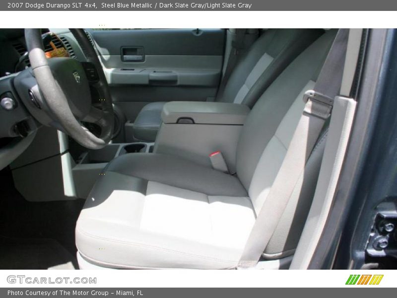 Steel Blue Metallic / Dark Slate Gray/Light Slate Gray 2007 Dodge Durango SLT 4x4