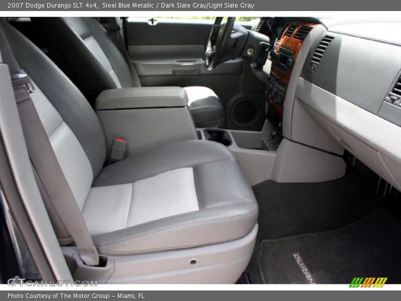 Steel Blue Metallic / Dark Slate Gray/Light Slate Gray 2007 Dodge Durango SLT 4x4