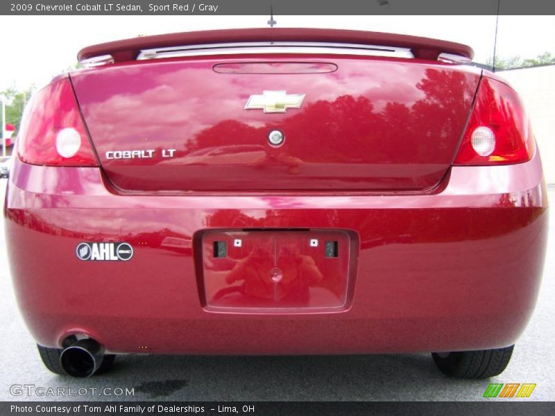 Sport Red / Gray 2009 Chevrolet Cobalt LT Sedan