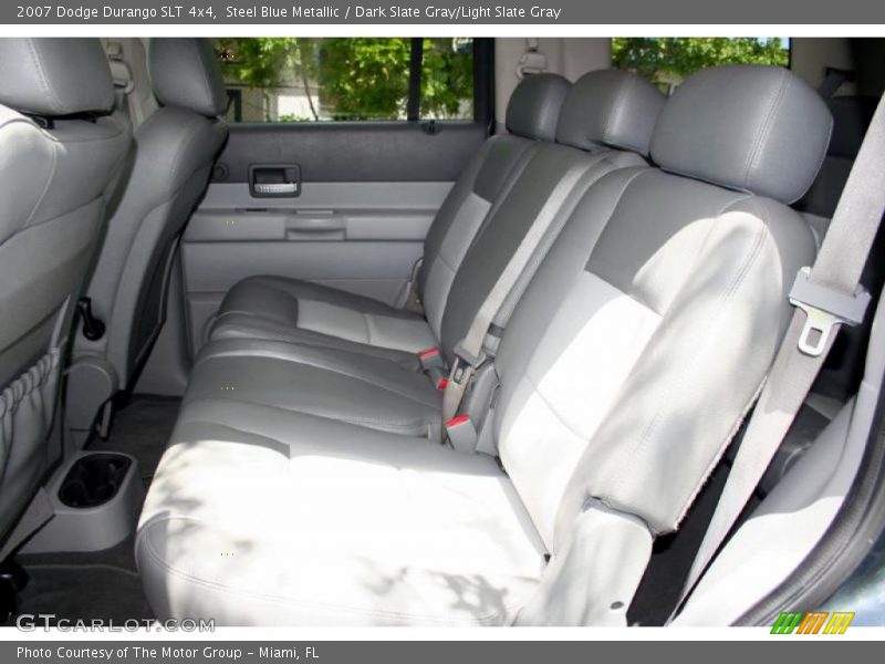 Steel Blue Metallic / Dark Slate Gray/Light Slate Gray 2007 Dodge Durango SLT 4x4