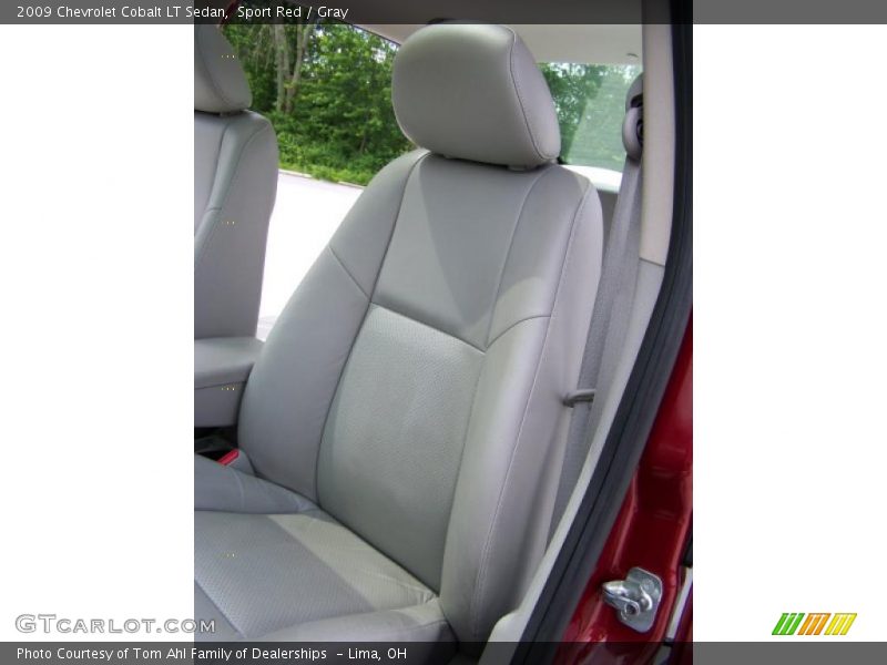 Sport Red / Gray 2009 Chevrolet Cobalt LT Sedan
