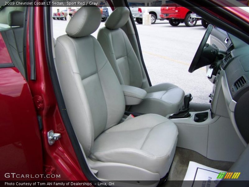 Sport Red / Gray 2009 Chevrolet Cobalt LT Sedan