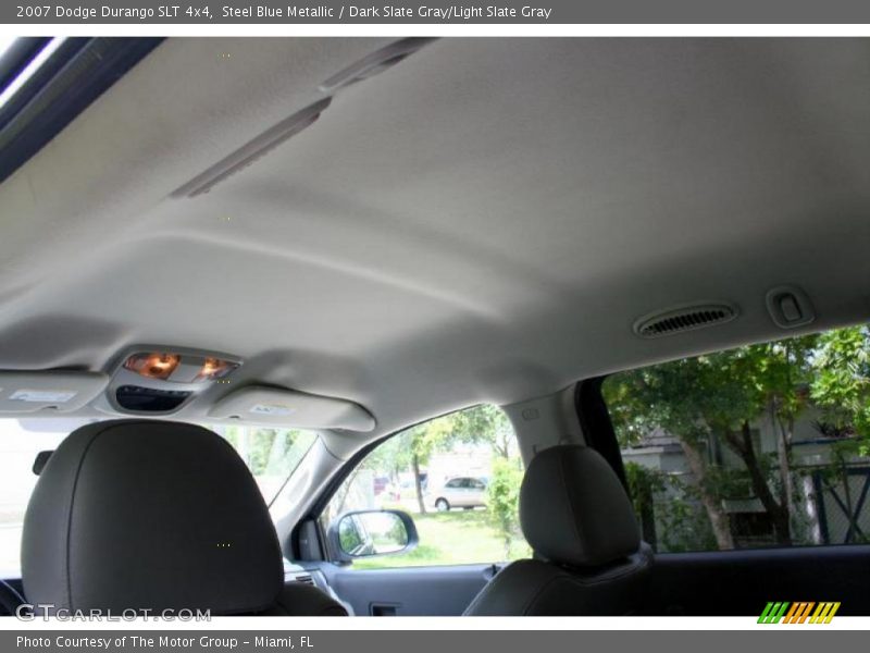 Steel Blue Metallic / Dark Slate Gray/Light Slate Gray 2007 Dodge Durango SLT 4x4