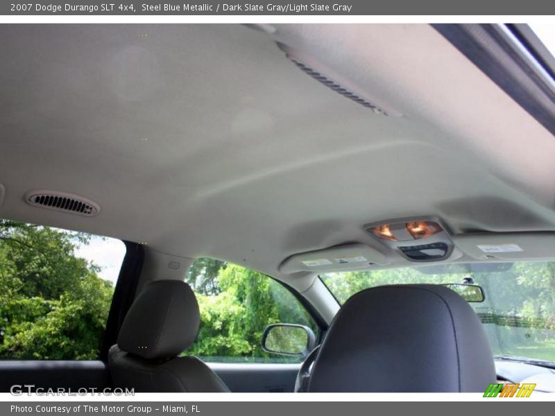 Steel Blue Metallic / Dark Slate Gray/Light Slate Gray 2007 Dodge Durango SLT 4x4