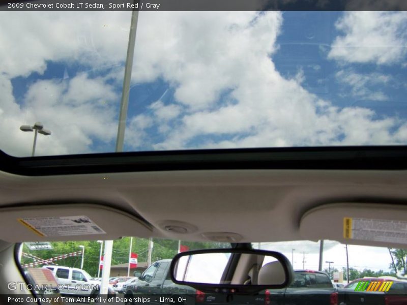 Sport Red / Gray 2009 Chevrolet Cobalt LT Sedan
