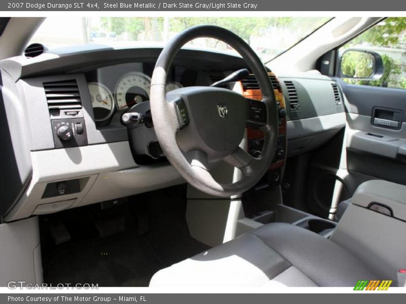 Steel Blue Metallic / Dark Slate Gray/Light Slate Gray 2007 Dodge Durango SLT 4x4