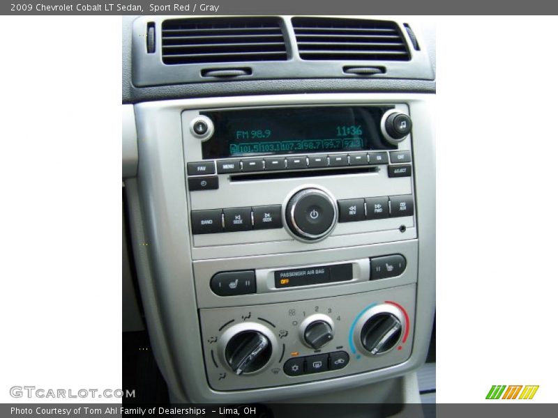 Sport Red / Gray 2009 Chevrolet Cobalt LT Sedan