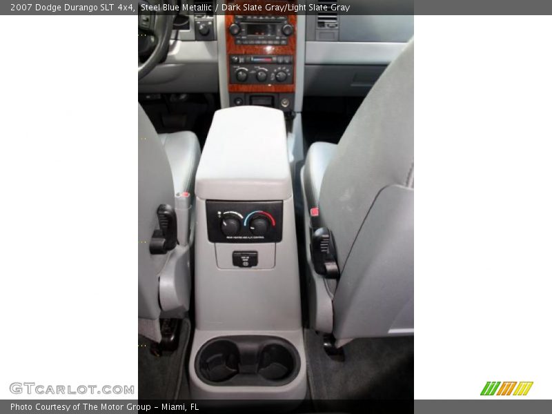 Steel Blue Metallic / Dark Slate Gray/Light Slate Gray 2007 Dodge Durango SLT 4x4
