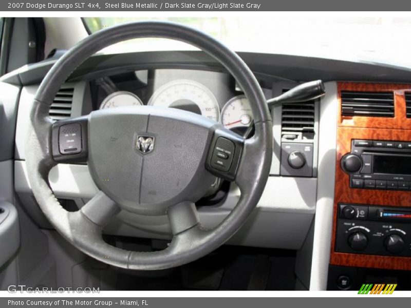Steel Blue Metallic / Dark Slate Gray/Light Slate Gray 2007 Dodge Durango SLT 4x4