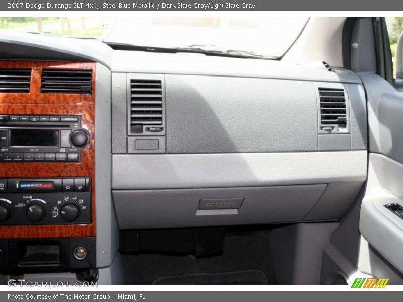 Steel Blue Metallic / Dark Slate Gray/Light Slate Gray 2007 Dodge Durango SLT 4x4