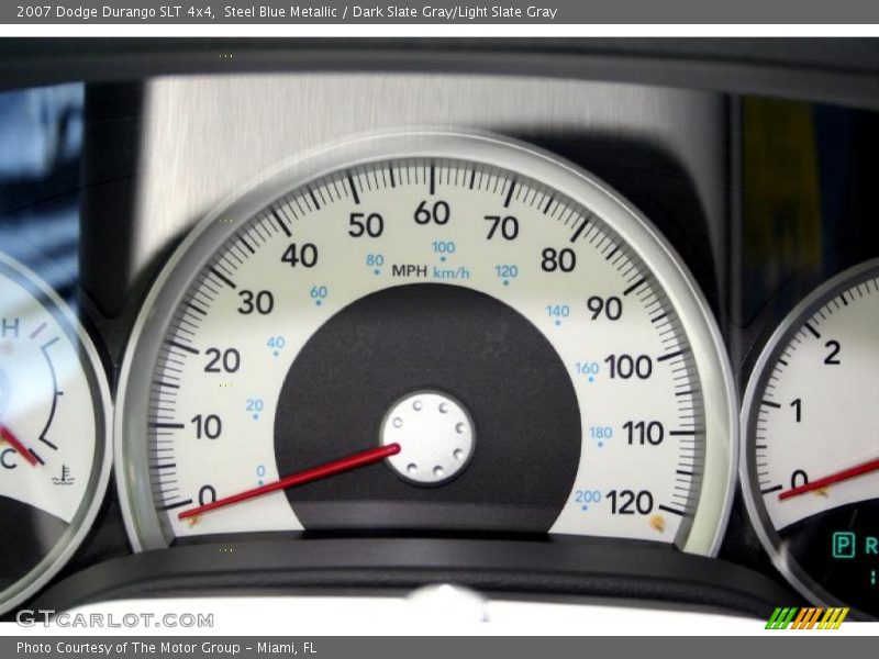 Steel Blue Metallic / Dark Slate Gray/Light Slate Gray 2007 Dodge Durango SLT 4x4