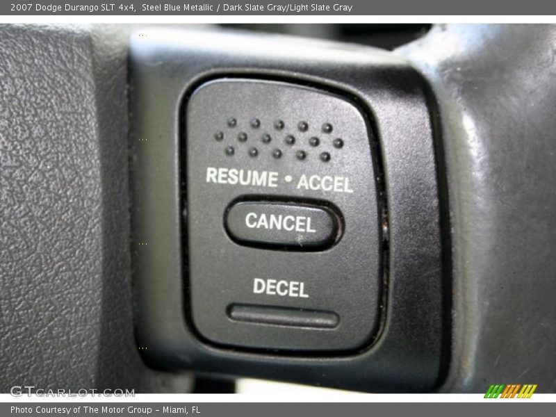 Steel Blue Metallic / Dark Slate Gray/Light Slate Gray 2007 Dodge Durango SLT 4x4