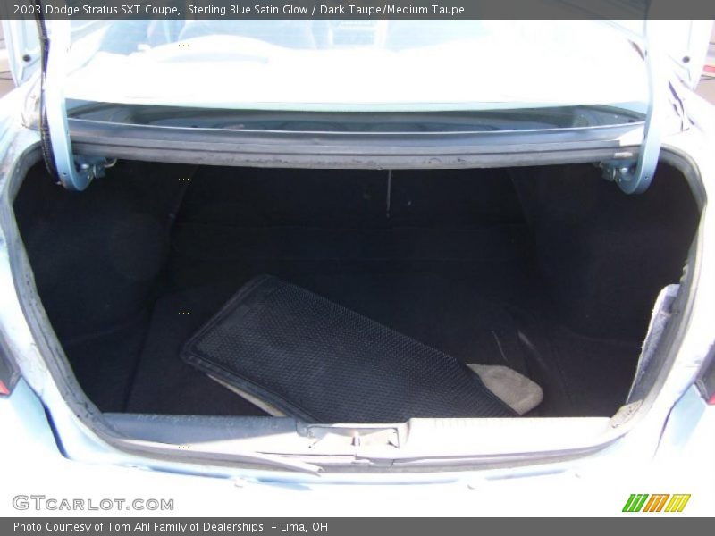 Sterling Blue Satin Glow / Dark Taupe/Medium Taupe 2003 Dodge Stratus SXT Coupe