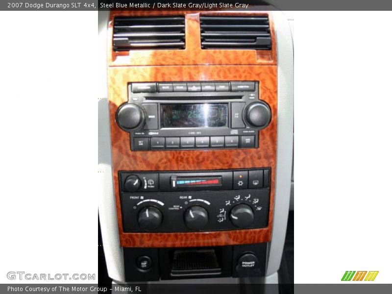 Steel Blue Metallic / Dark Slate Gray/Light Slate Gray 2007 Dodge Durango SLT 4x4