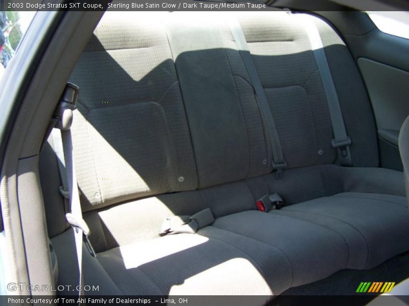 Sterling Blue Satin Glow / Dark Taupe/Medium Taupe 2003 Dodge Stratus SXT Coupe