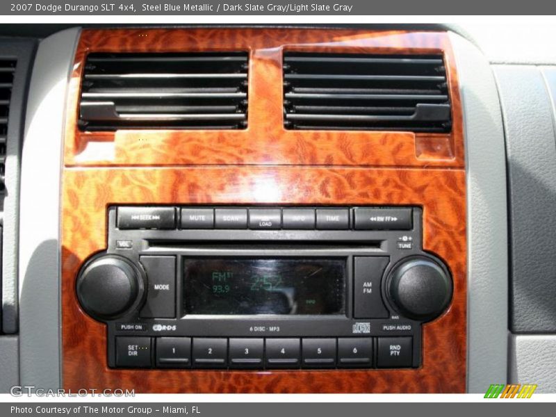 Steel Blue Metallic / Dark Slate Gray/Light Slate Gray 2007 Dodge Durango SLT 4x4