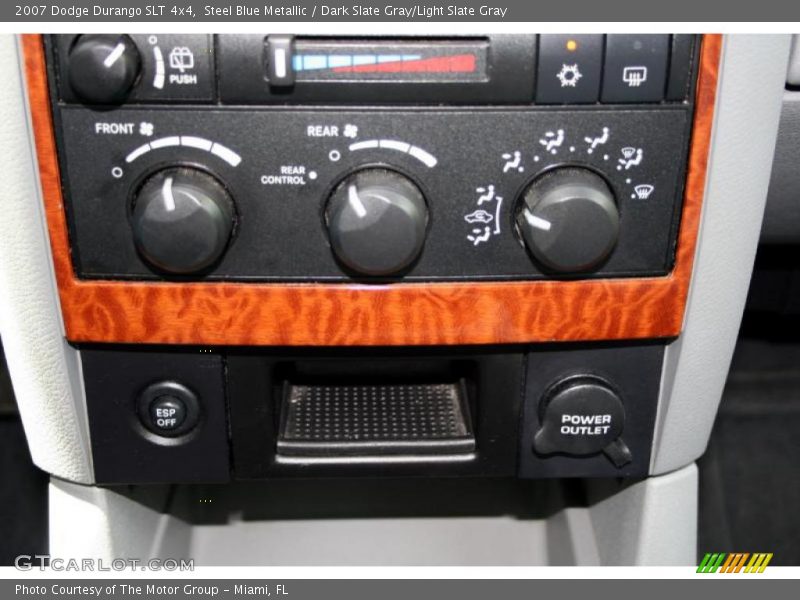 Steel Blue Metallic / Dark Slate Gray/Light Slate Gray 2007 Dodge Durango SLT 4x4