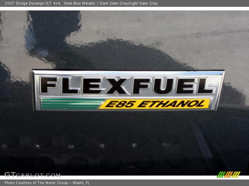 Steel Blue Metallic / Dark Slate Gray/Light Slate Gray 2007 Dodge Durango SLT 4x4