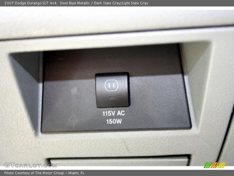 Steel Blue Metallic / Dark Slate Gray/Light Slate Gray 2007 Dodge Durango SLT 4x4