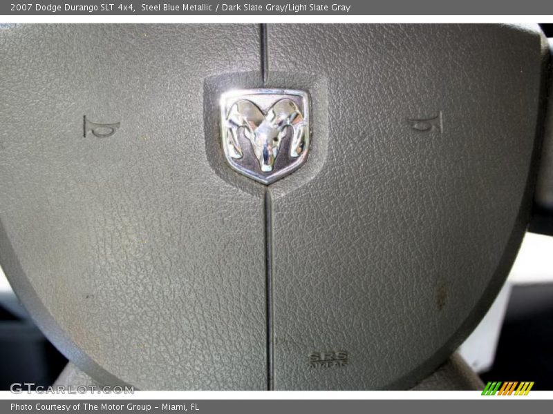 Steel Blue Metallic / Dark Slate Gray/Light Slate Gray 2007 Dodge Durango SLT 4x4