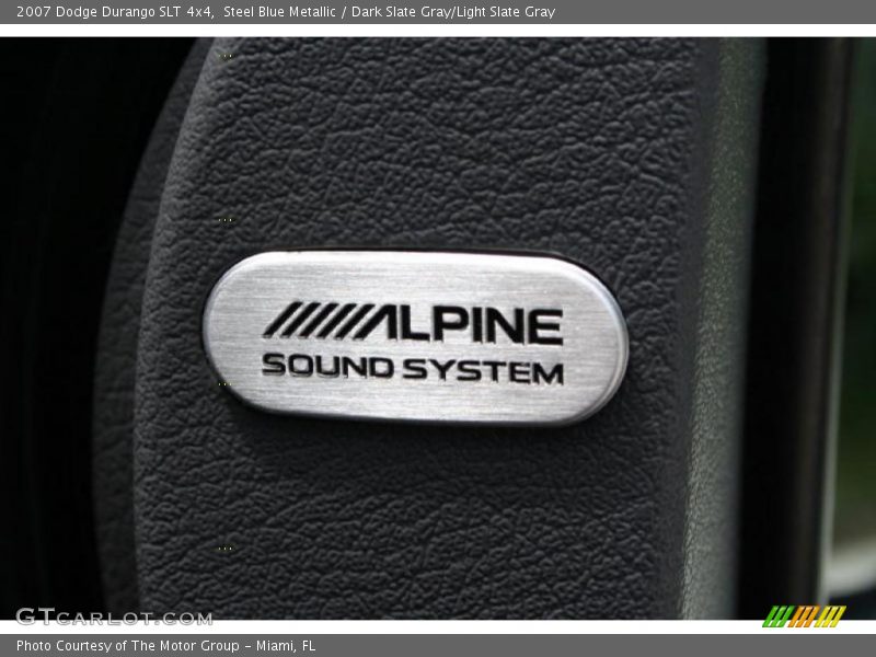 Steel Blue Metallic / Dark Slate Gray/Light Slate Gray 2007 Dodge Durango SLT 4x4
