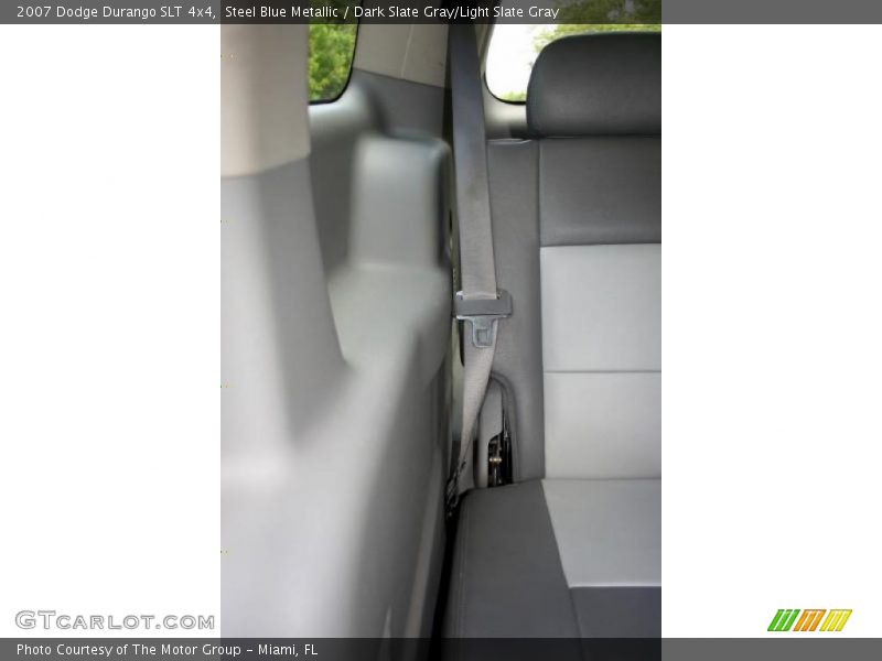 Steel Blue Metallic / Dark Slate Gray/Light Slate Gray 2007 Dodge Durango SLT 4x4