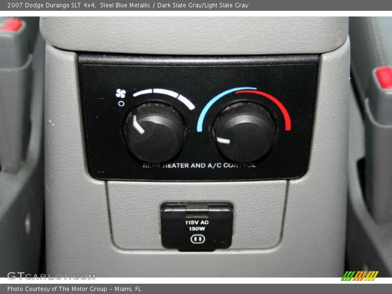 Steel Blue Metallic / Dark Slate Gray/Light Slate Gray 2007 Dodge Durango SLT 4x4