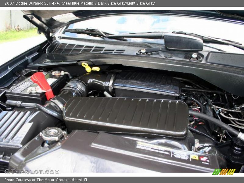 Steel Blue Metallic / Dark Slate Gray/Light Slate Gray 2007 Dodge Durango SLT 4x4