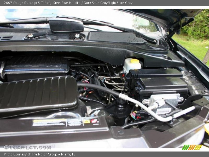 Steel Blue Metallic / Dark Slate Gray/Light Slate Gray 2007 Dodge Durango SLT 4x4