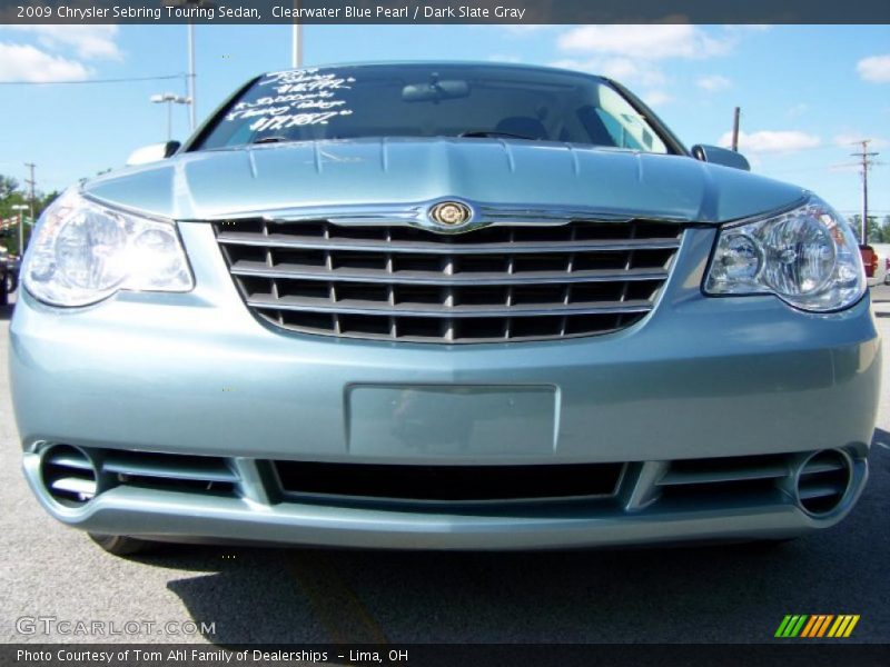 Clearwater Blue Pearl / Dark Slate Gray 2009 Chrysler Sebring Touring Sedan