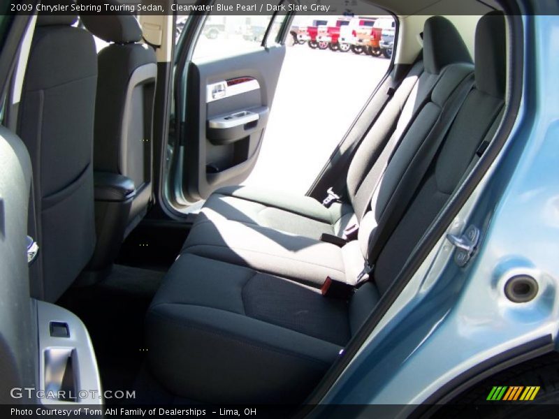 Clearwater Blue Pearl / Dark Slate Gray 2009 Chrysler Sebring Touring Sedan