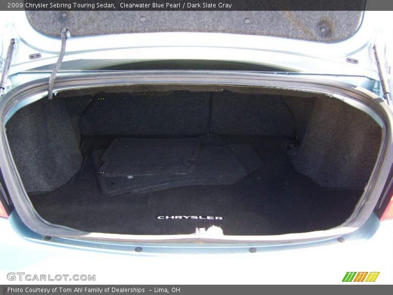Clearwater Blue Pearl / Dark Slate Gray 2009 Chrysler Sebring Touring Sedan