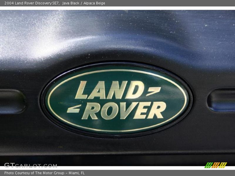 Java Black / Alpaca Beige 2004 Land Rover Discovery SE7