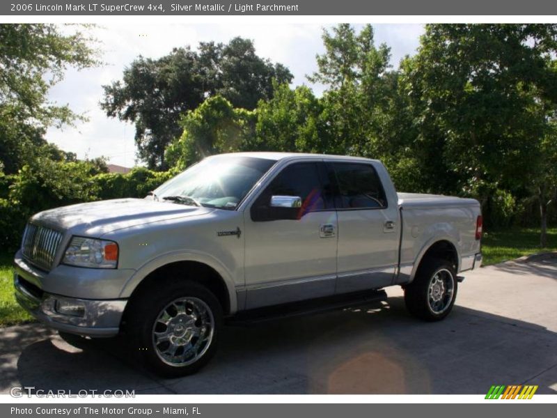 Silver Metallic / Light Parchment 2006 Lincoln Mark LT SuperCrew 4x4