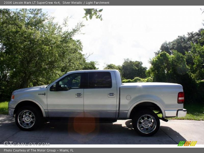 Silver Metallic / Light Parchment 2006 Lincoln Mark LT SuperCrew 4x4