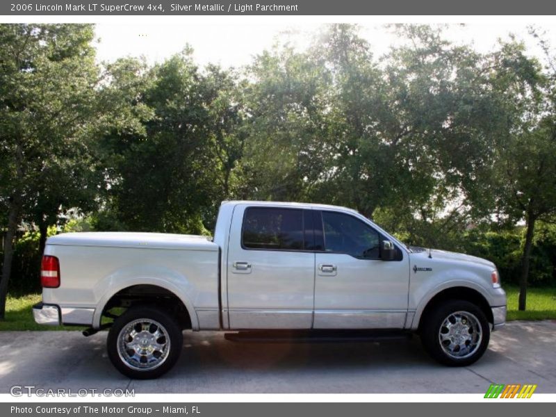 Silver Metallic / Light Parchment 2006 Lincoln Mark LT SuperCrew 4x4