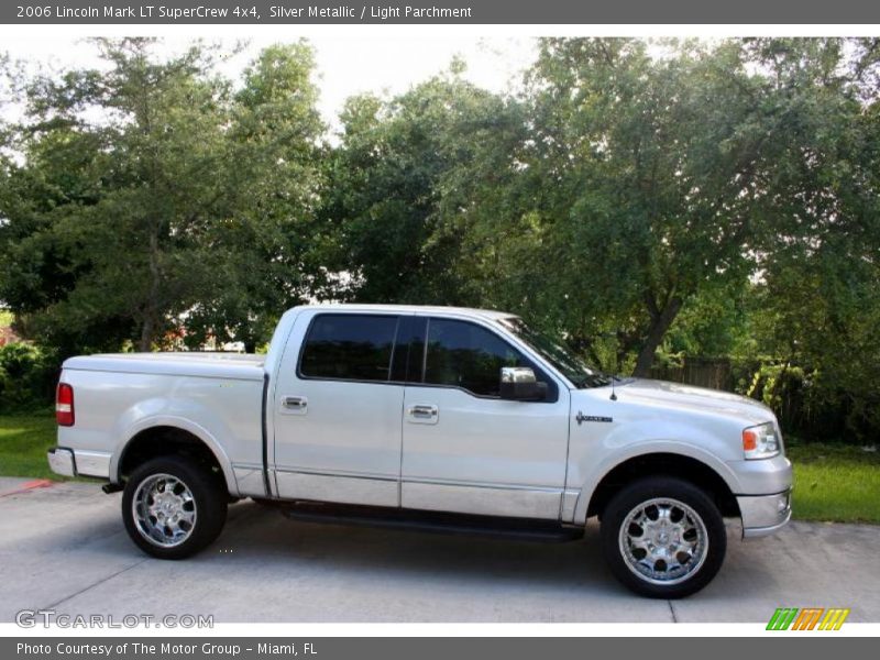 Silver Metallic / Light Parchment 2006 Lincoln Mark LT SuperCrew 4x4