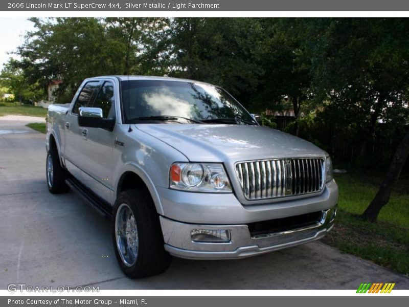 Silver Metallic / Light Parchment 2006 Lincoln Mark LT SuperCrew 4x4