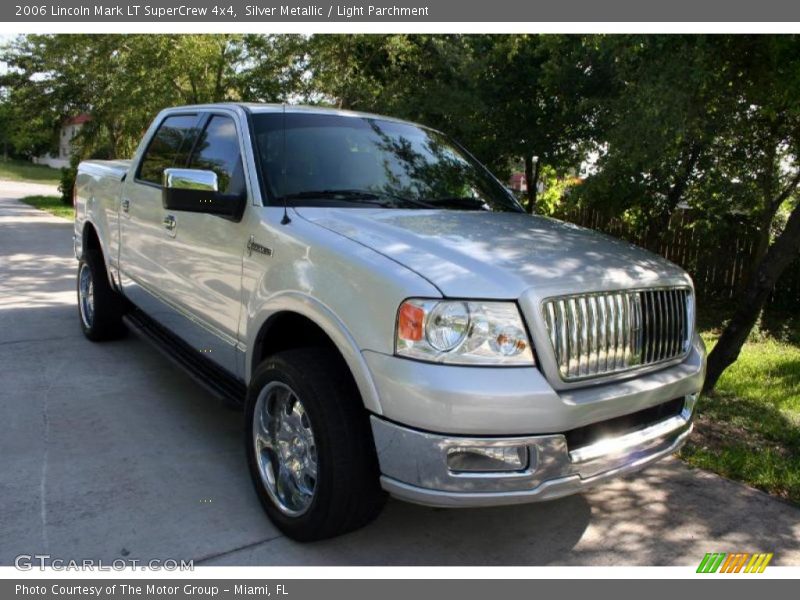 Silver Metallic / Light Parchment 2006 Lincoln Mark LT SuperCrew 4x4