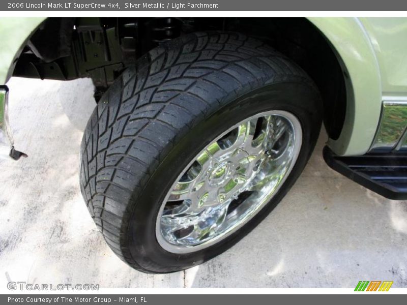 Silver Metallic / Light Parchment 2006 Lincoln Mark LT SuperCrew 4x4