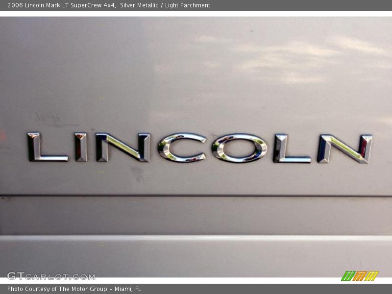 Silver Metallic / Light Parchment 2006 Lincoln Mark LT SuperCrew 4x4