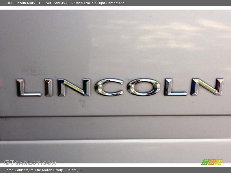 Silver Metallic / Light Parchment 2006 Lincoln Mark LT SuperCrew 4x4