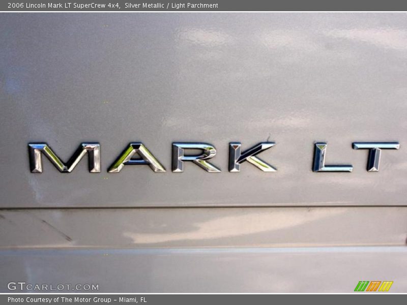 Silver Metallic / Light Parchment 2006 Lincoln Mark LT SuperCrew 4x4